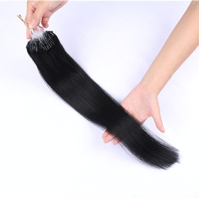 Micro loop ring hair extension ,10A Grade Ombre Fashion Keratin Fusion Loop Tip Hair 100% Cheap Indian Remy Micro Loop Ring Human Hair Extension 1g HN230